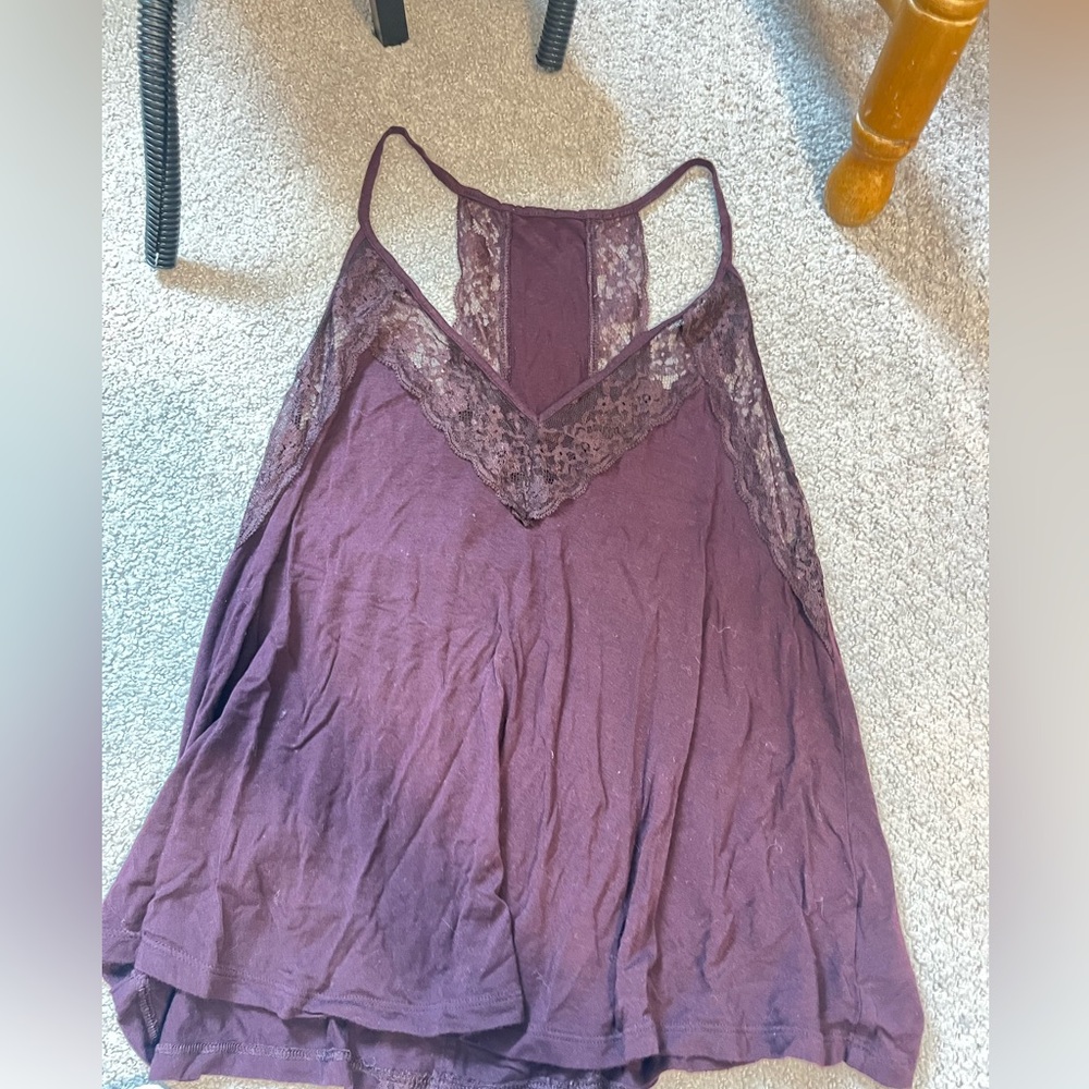 Wine colored AE tank